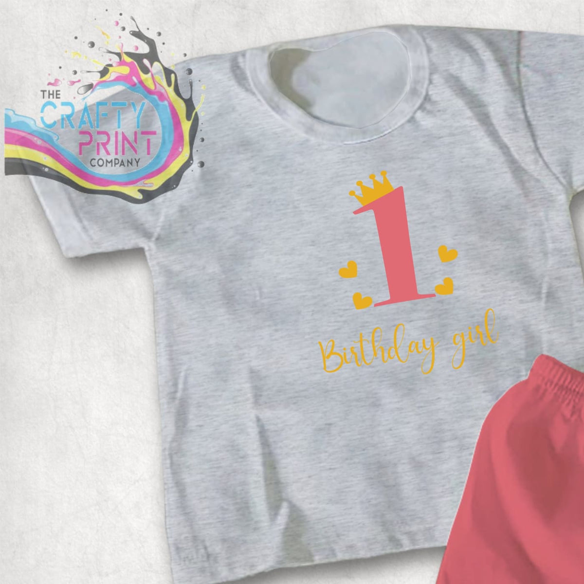 First birthday clearance t shirt girl