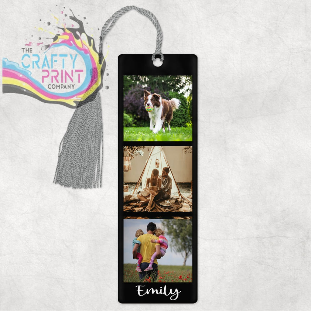 3 Photo Personalised Bookmark - Bookmarks