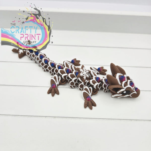 3D Printed Baby Gingerbread Dragon