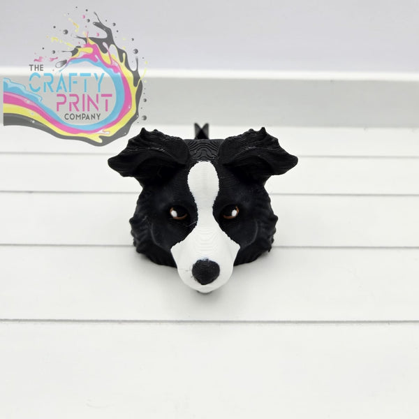 3D Printed Border Collie Dog Car Air Freshener Vent Clip