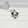 3D Printed Dalmation Dog Articulated Flexi Keyring/Fidget