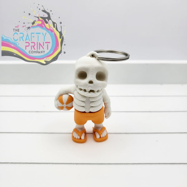 3D Printed Fully Articulated Mini Summer Ready Skeleton