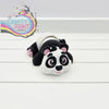 3D Printed Panda Articulated Flexi Keyring/Fidget - Without