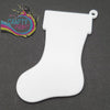 Blank Acrylic Stocking Bauble Christmas Tree Decoration