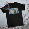 Brushstroke Nutcracker Christmas T-shirt - Black - Shirts &