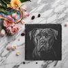 Cane Corso Engraved Slate Coaster - Square