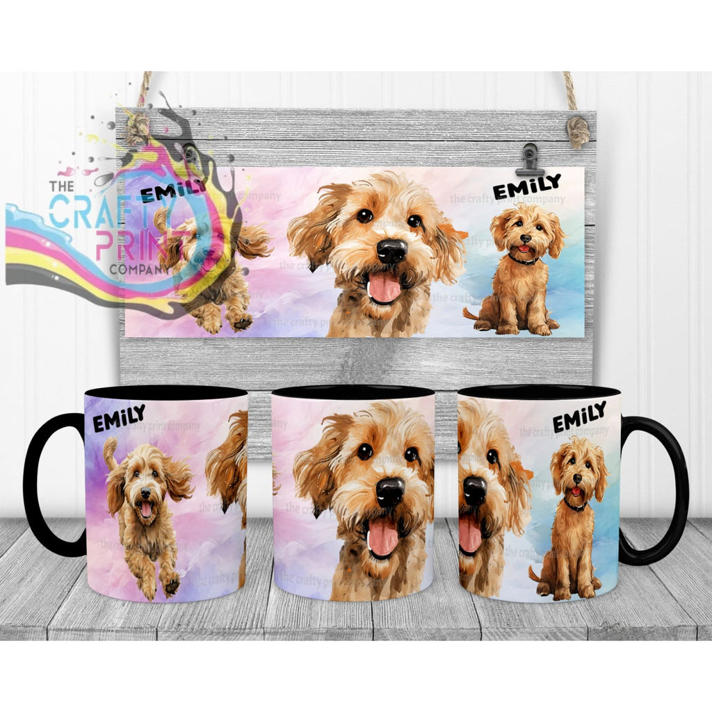 Cockapoo Dog Funny Faces Mug - Mugs