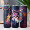 Coloured Wolf Design 20oz Tumbler