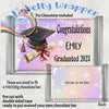 Congratulations 2023 Graduation Chocolate Bar Wrapper