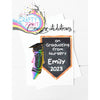 Congratulations on Graduating Crayon Personalised A5 Card