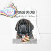 Did someone say cake? Newfoundland A5 Birthday Card