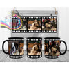 Film Strip Photo Mug - Black Handle & Inner - Mugs