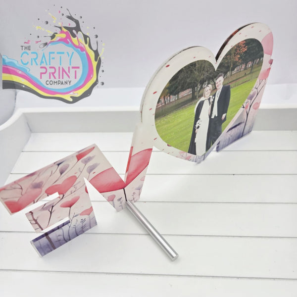 Free standing Love Word Personalised Acrylic - Home &