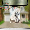 Great Dane Paw Print Car Air Freshener - Vehicle Fresheners