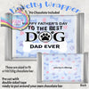 Happy Father’s Day to the Best Dog Dad Ever Personalised