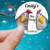 Hen Party Personalised Printed Sticker - Decorative Stickers