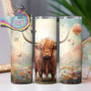 Highland Cow Design 20oz Tumbler