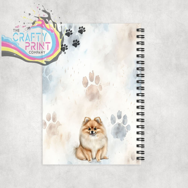 Impawtant Notes Pomeranian Notebook - Notebooks & Notepads