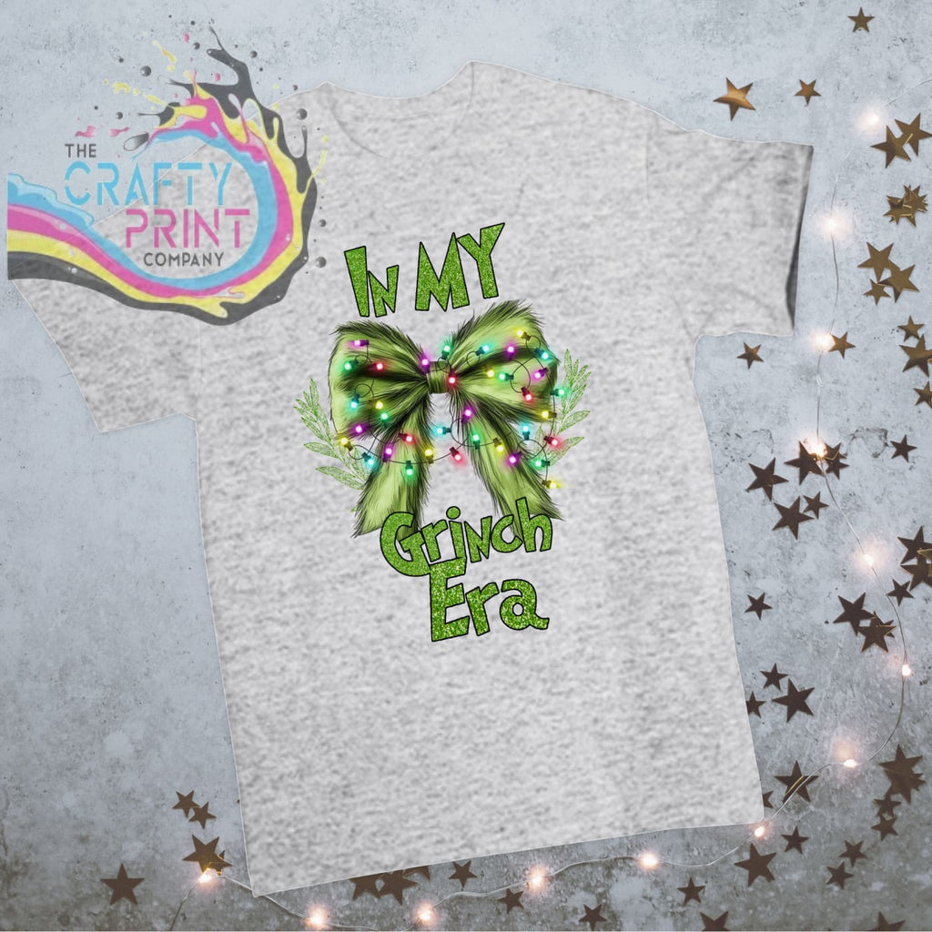 In my Grinch Era Christmas T-shirt - Ash Grey - Shirts &