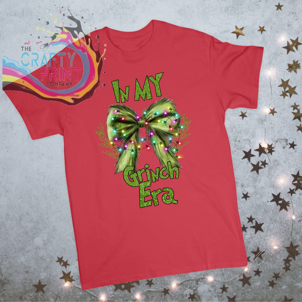 In my Grinch Era Christmas T-shirt - Red - Shirts & Tops