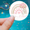 It’s A Girl Rainbow Printed Sticker - Decorative Stickers