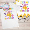 It’s my 4th Birthday Donut Children’s T-shirt - White