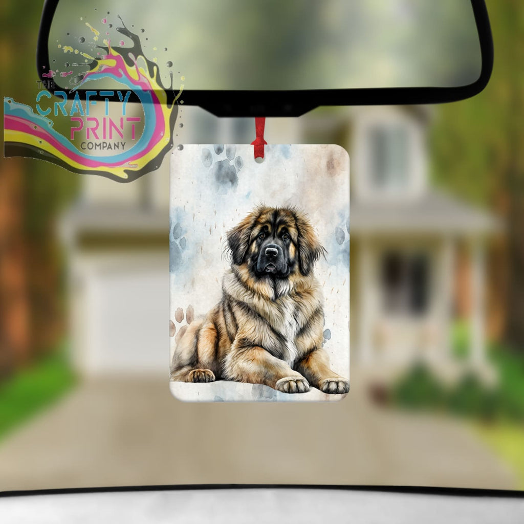 Leonburger Paw Print Car Air Freshener - Vehicle Fresheners