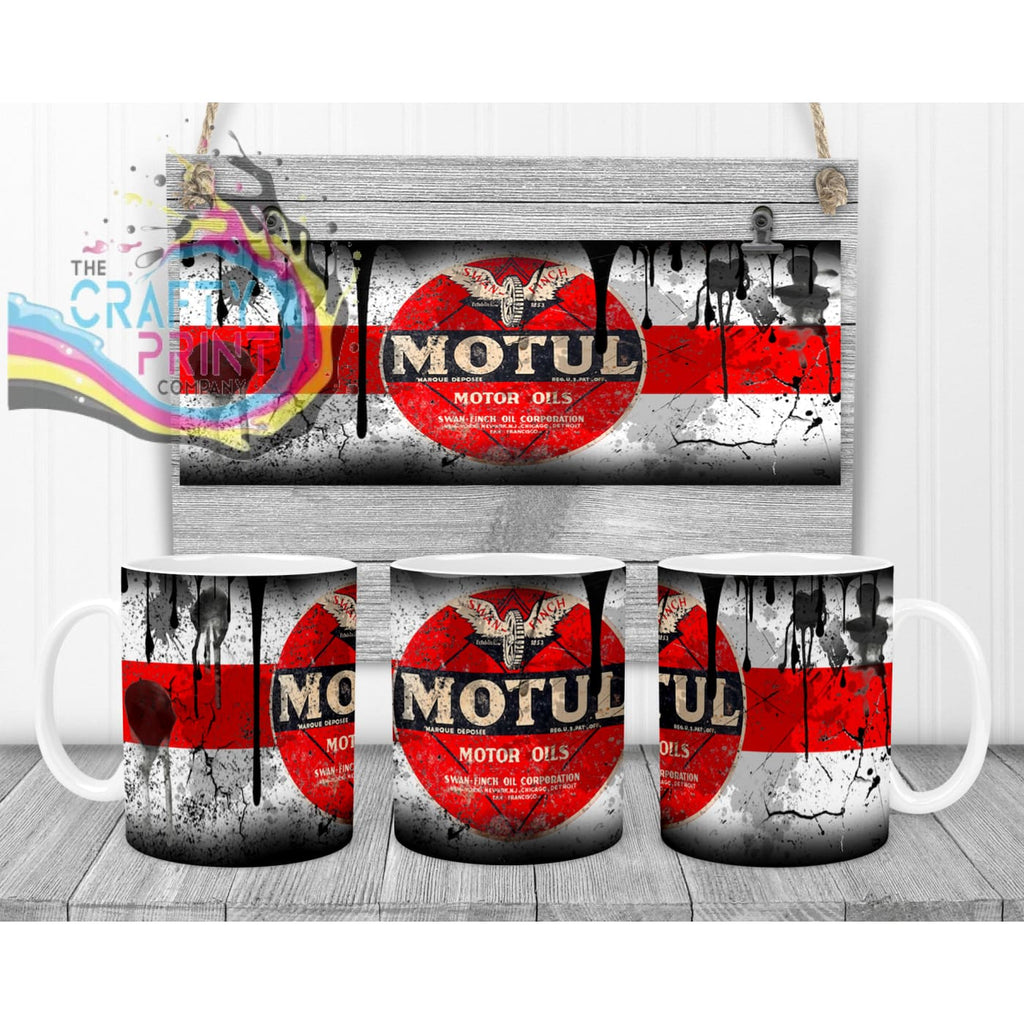 Motol Dirty Mug - White Handle & Inner - Mugs