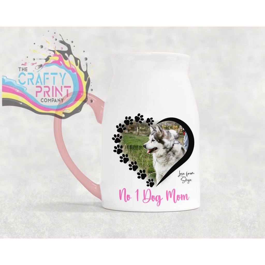 No 1 Dog Mom Personalised Milk Jug / Vase - Home & Garden >