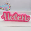 Personalised Desk Name Fashion Doll