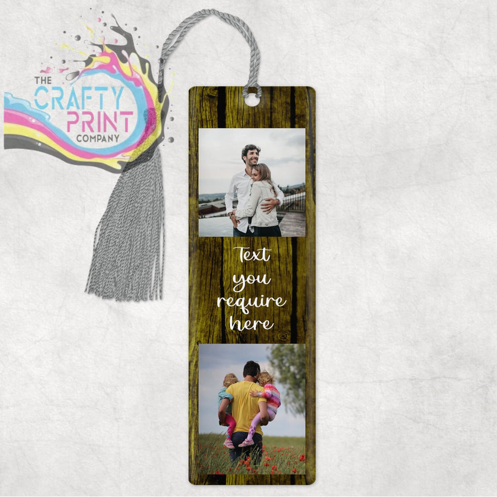 Personalised Photo Bookmark with 2 photos - Bookmarks