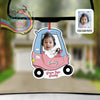 Personalised Pink Car Shape Air Freshener with Fragrance