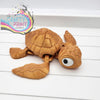 Sea Turtle Articulated Flexi Fidget Toy - Copper