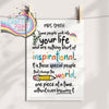 Some people walk into your life Print Personalised