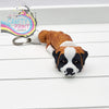 St Bernard Articulated Flexi Keyring