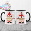 St George’s Day Cheeky Bum Gonk Mug - Black Handle &