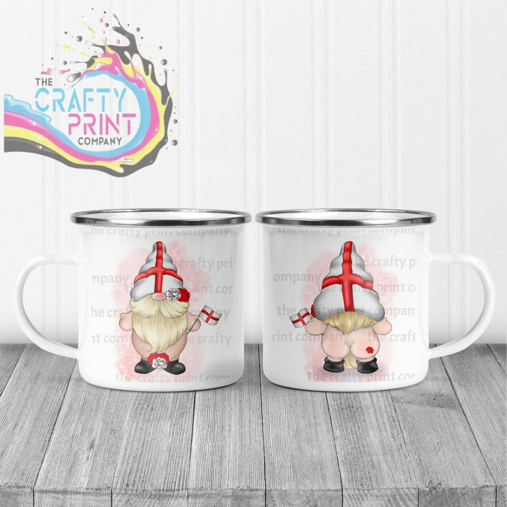 St George’s Day Cheeky Bum Gonk Mug - Enamel - Mugs