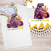 T-Rex Monster Truck Age Birthday Children’s T-shirt