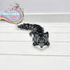 Tabby Cat Articulated Flexi Keyring / Fidget - Without Hole