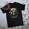 Tree Rex Christmas Children’s T-shirt - Black - Shirts &