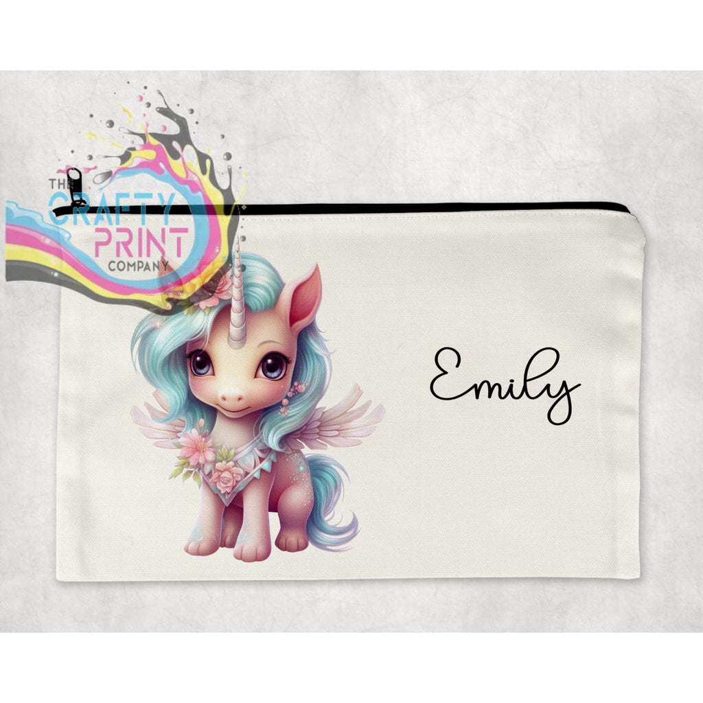 Unicorn Fairy Personalised Pencil Case - Handbags