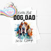 World’s Best Dog Dad Basset Hound A5 Card - Greeting &