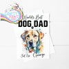 World’s Best Dog Dad Labrador A5 Card - Greeting & Note