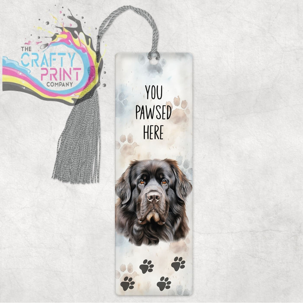 You pawsed here Newfoundland Bookmark - Acrylic - Bookmarks