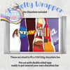 Aston Villa Chocolate Bar Wrapper - Wrapping Paper