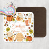 Autumn Vibes Personalised Coaster - Coasters