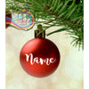 Bauble Writing V3 Sticker - Decorative Stickers