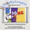 Be Mine Chocolate Bar Wrapper - Gift Wrapping