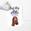 Best Dog Dad Ever Bassett Hound A5 Card & Envelope