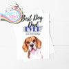 Best Dog Dad Ever Beagle A5 Card & Envelope - Greeting Note